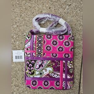 Vera Bradley Flipster Very Berry Paisley Crossbody Bag